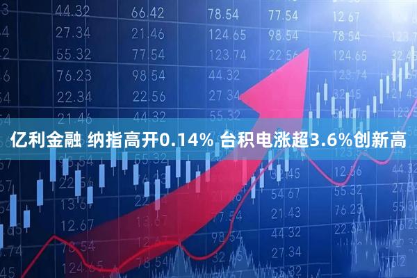 亿利金融 纳指高开0.14% 台积电涨超3.6%创新高