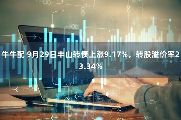 牛牛配 9月29日丰山转债上涨9.17%，转股溢价率23.34%
